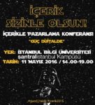 İçerik sizinle olsun! 11 Mayıs’ta…